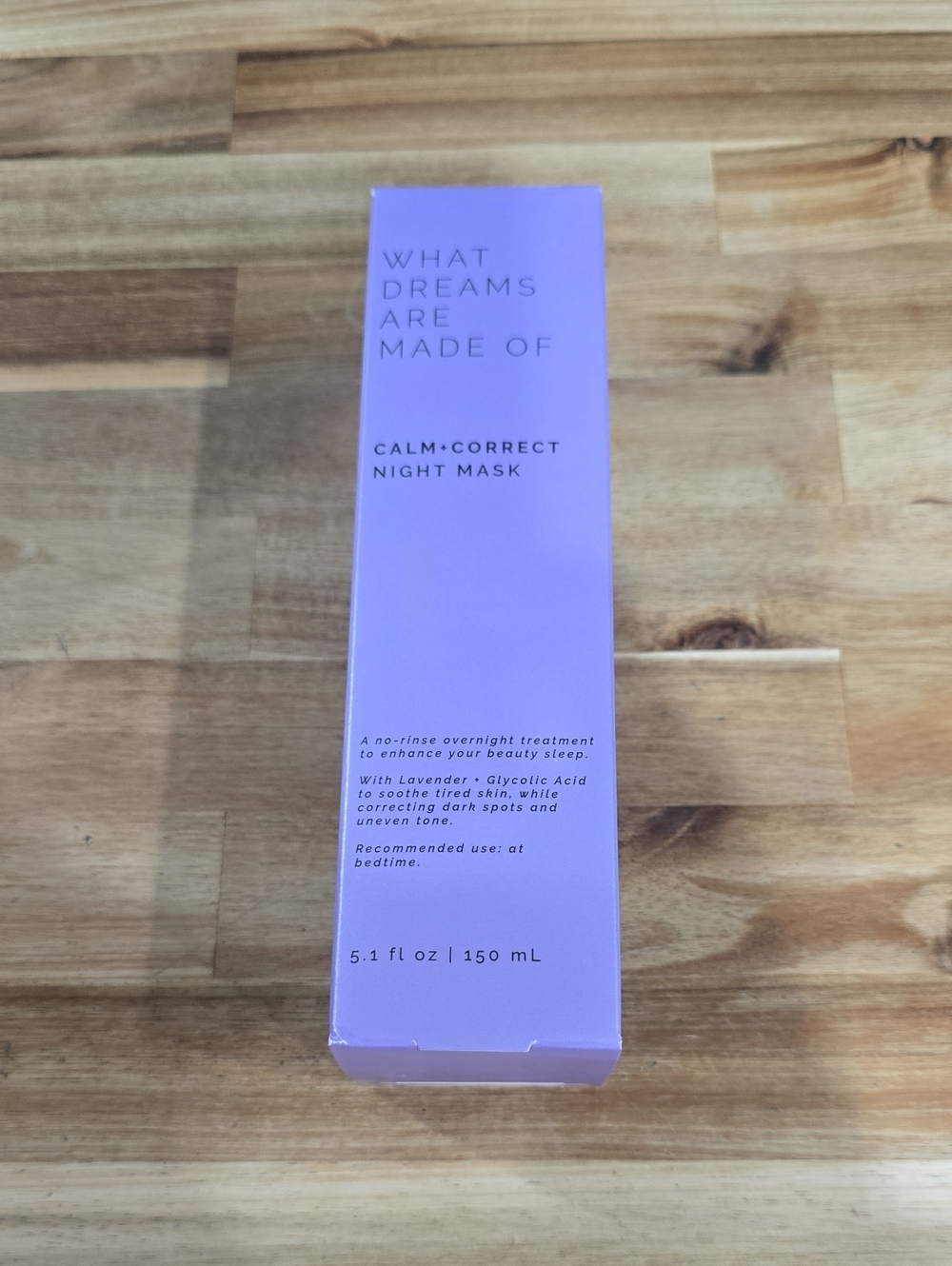 Sun + Moon What Dreams Are Made Of Calm Correct Gel Night Mask 5.1 fl oz New!